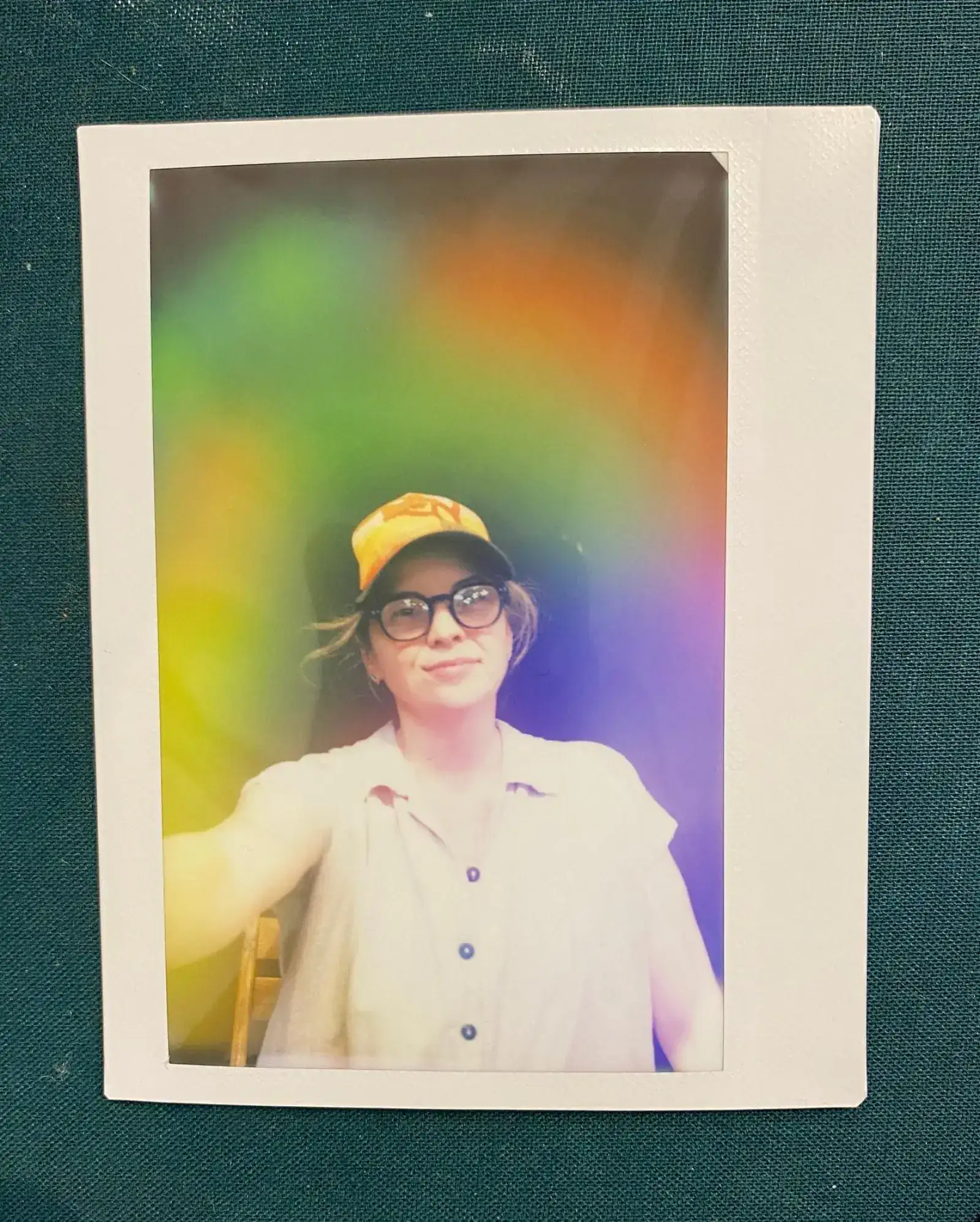 Analogue aura photo taken at the Prisma Aura studio in Montreal — 4