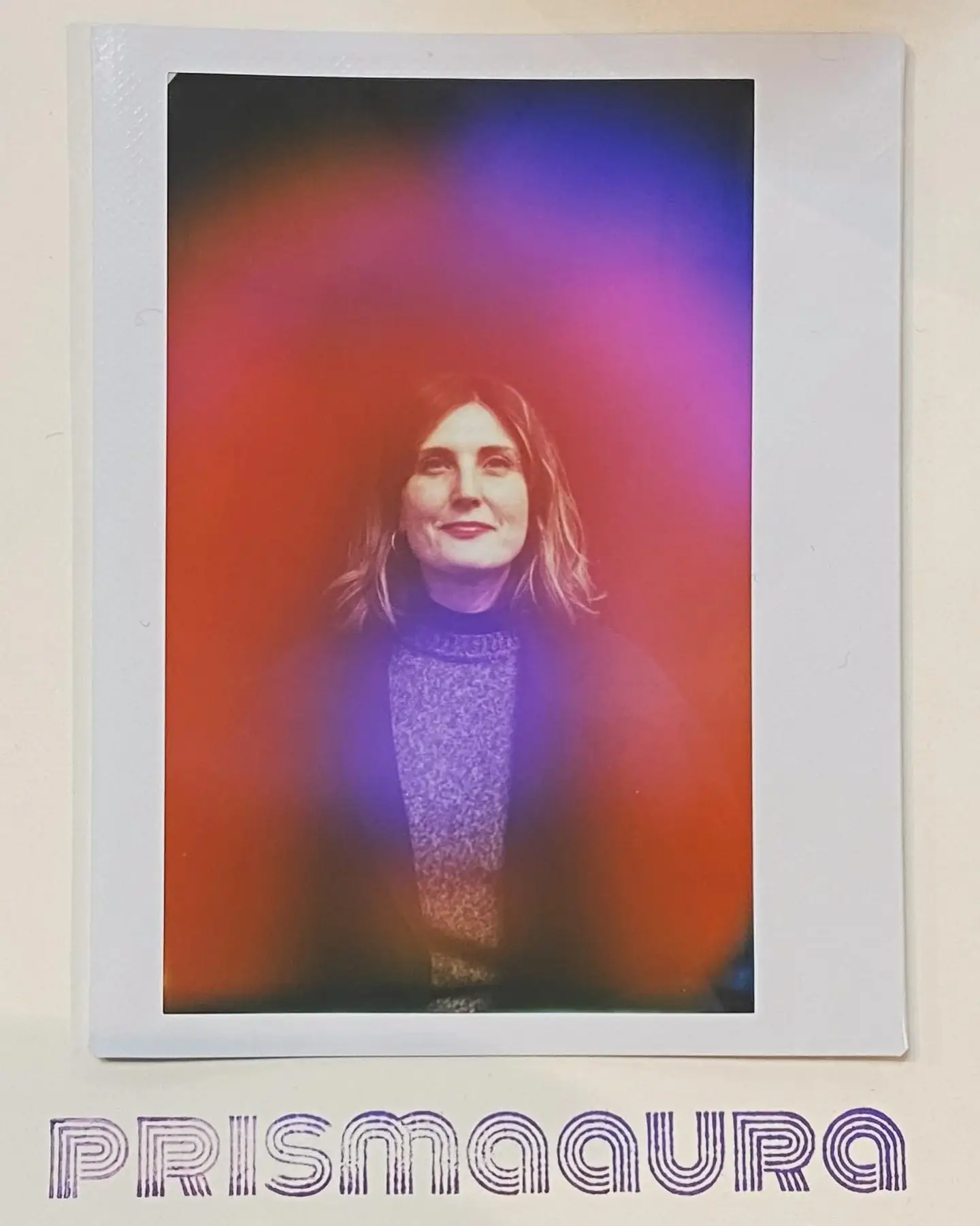 Analogue aura photo taken at the Prisma Aura studio in Montreal — 6