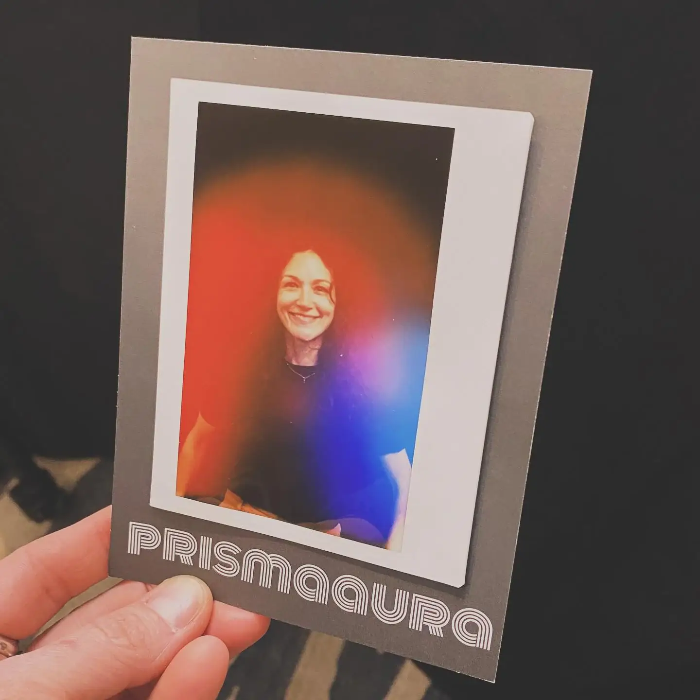 Analogue aura photo taken at the Prisma Aura studio in Montreal — 7